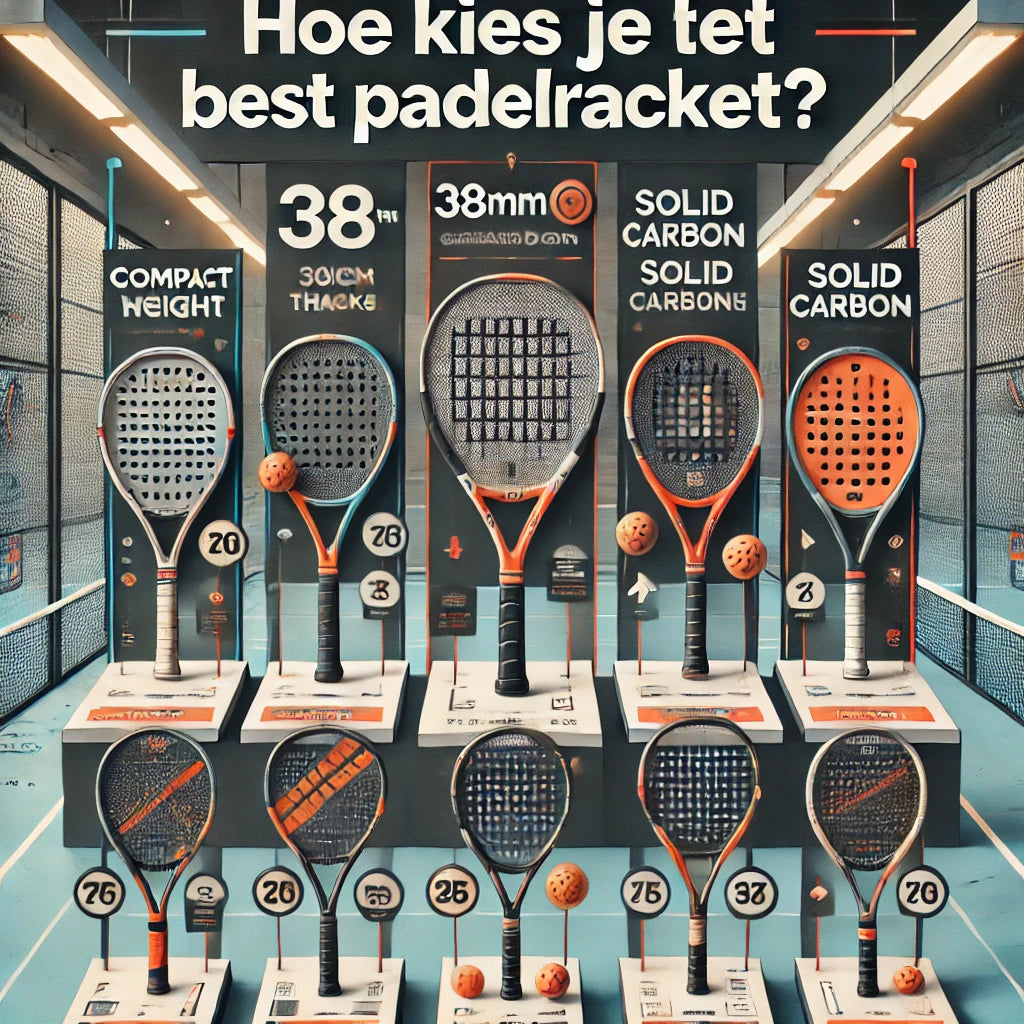 Van Beginnersracket tot Pro-Racket: Hoe Kies je het Beste Padelracket?