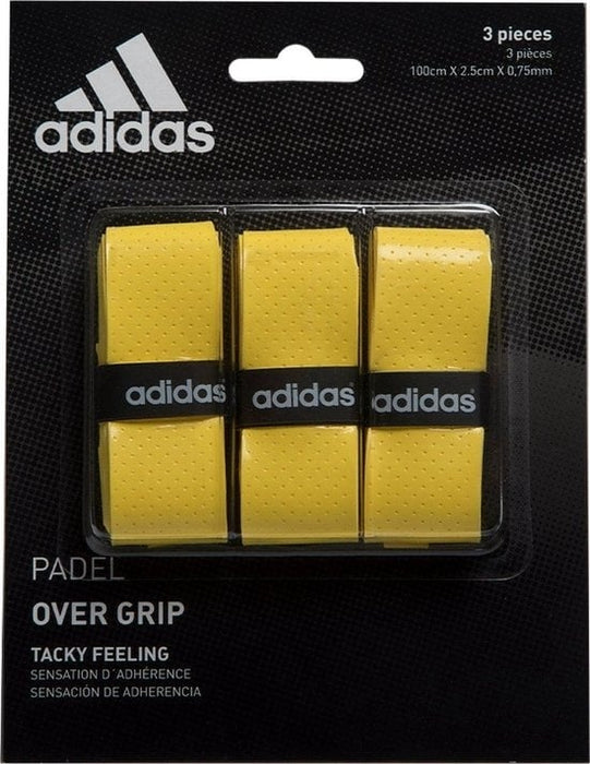 ADIDAS PADEL OVERGRIP (3X) - GEEL