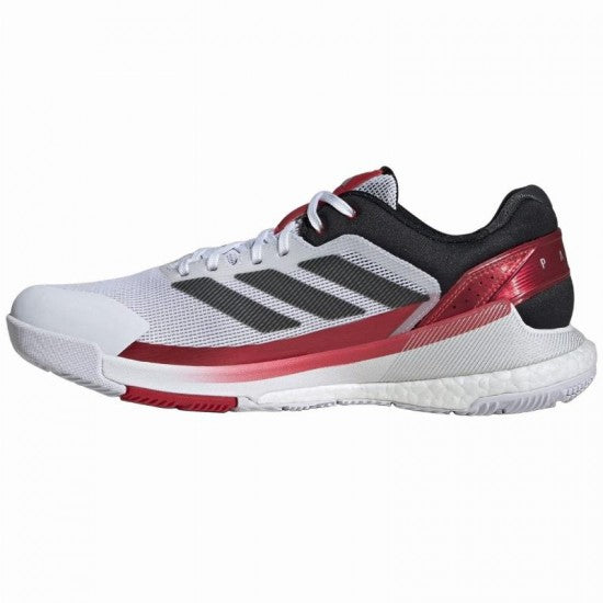 Adidas Crazyquick Boost Padel Schoen  White Black