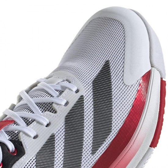 Adidas Crazyquick Boost Padel Schoen  White Black