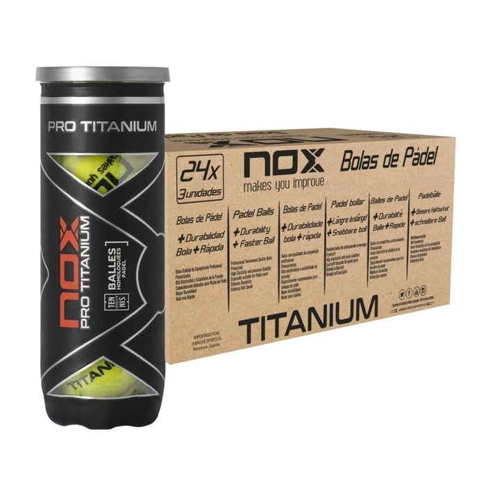 NOX - PRO Titanium - (24 Tubes - 72 Ballen)