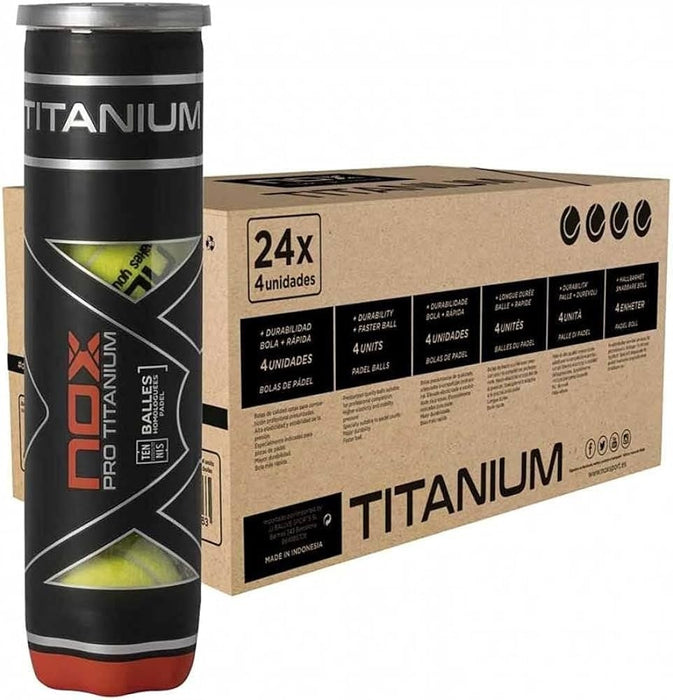 NOX - PRO TITANIUM DOOS (24 TUBES MET 4 BALLEN PER KOKER)