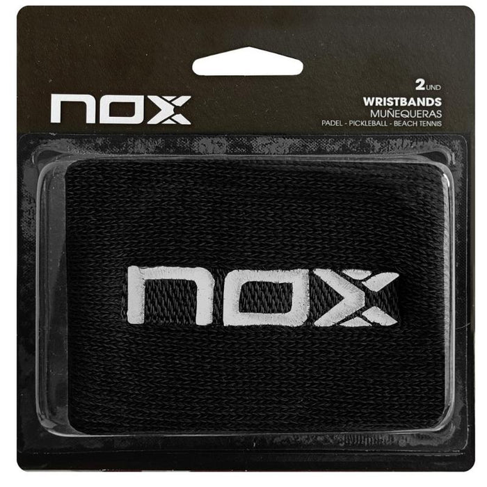 Nox Zweetband – Zwart | 2 Stuks