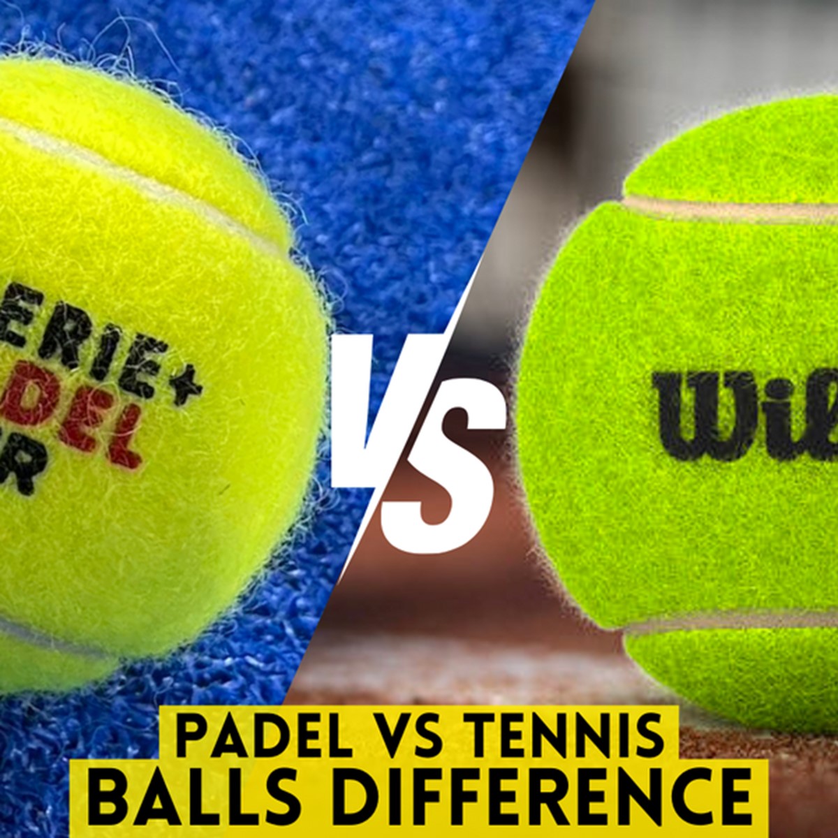 Padelbal vs Tennisbal: Wat is het Verschil?