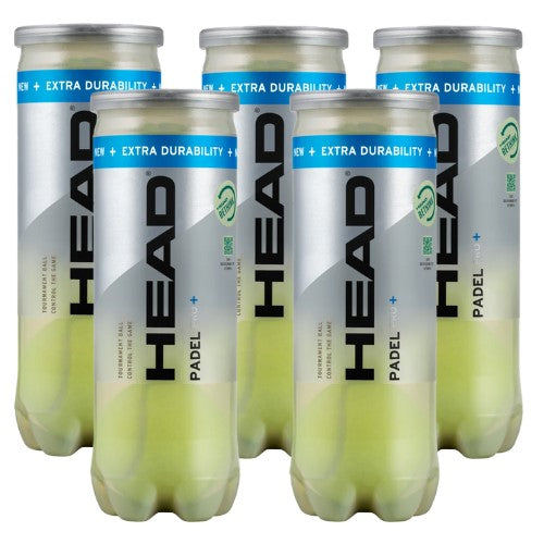 HEAD PRO+ Bal – Tube, 3 Tubes of 5 Tubes