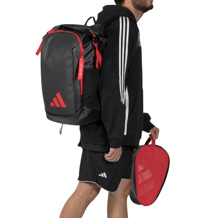 Adidas Multigame 3.5 Black Red Backpack 2026 - Ale Galán