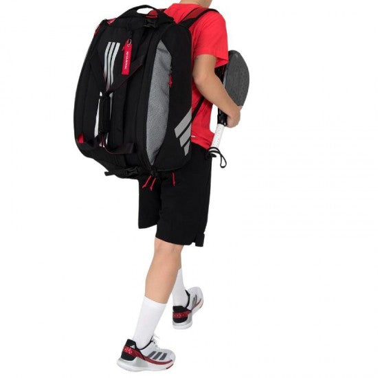 Adidas Multigame 3.4 Black/Red Padel Bag | Ale Galan