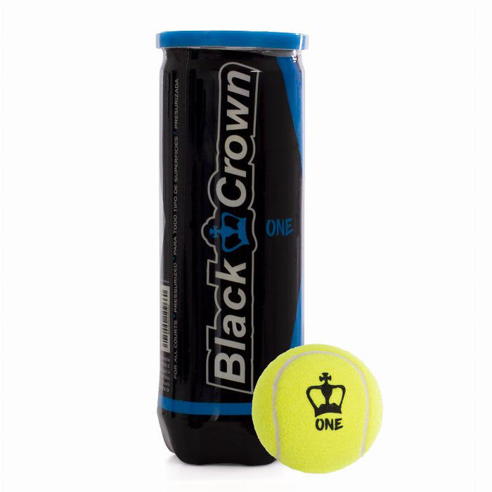 Black Crown One Padel Ball Tube