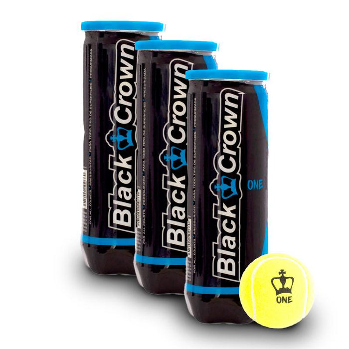 Black Crown One Padel Ball Tube
