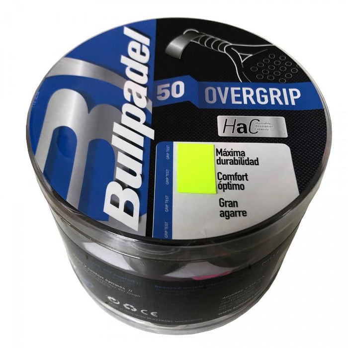 Bullpadel Overgrips X50 – Kleurmix