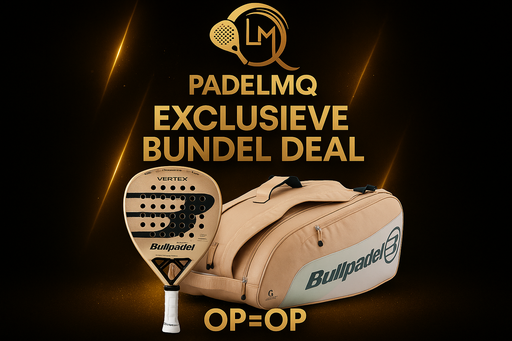 PadelMQ Exclusieve Bundel Deal - Bullpadel Vertex + Elite Tas
