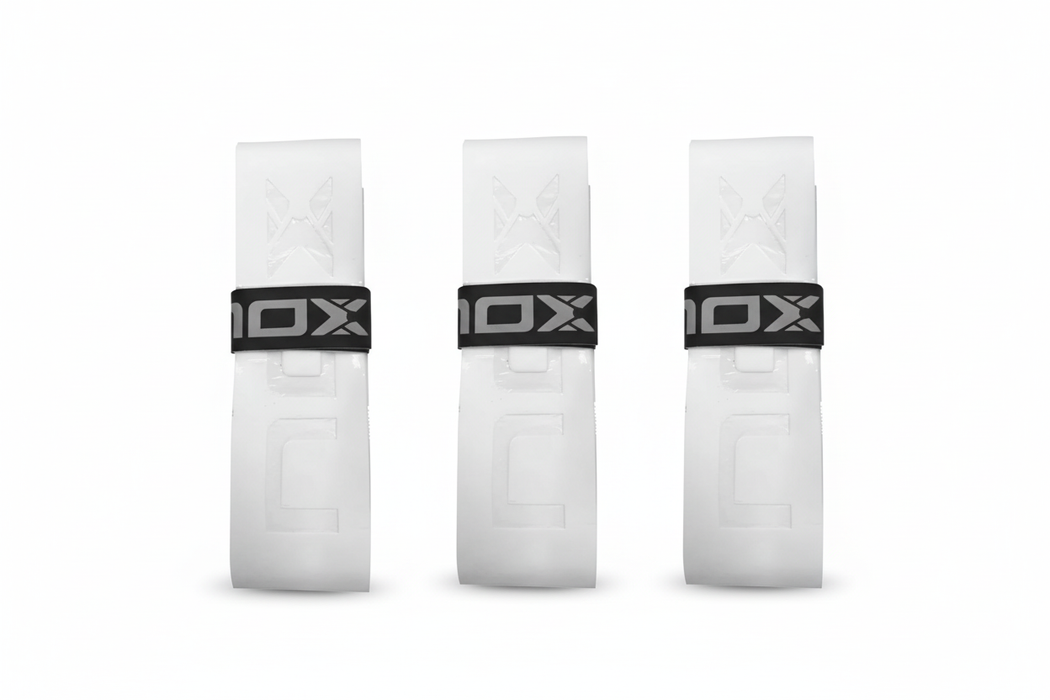 Three identical grips side by side