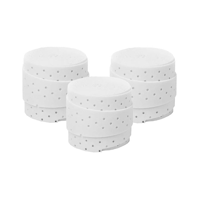 Wilson Pro Overgrip Perforated – Wit | Set van 3