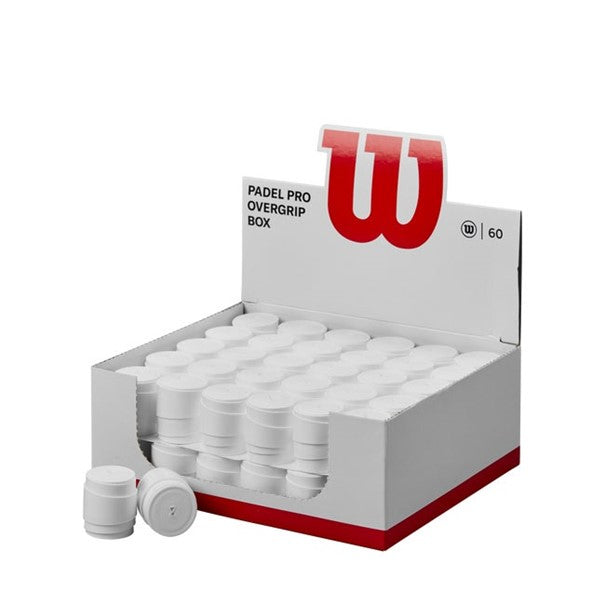 Wilson Pro Padel Overgrip – Wit | Box van 60